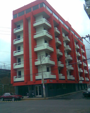 Un estacionamiento